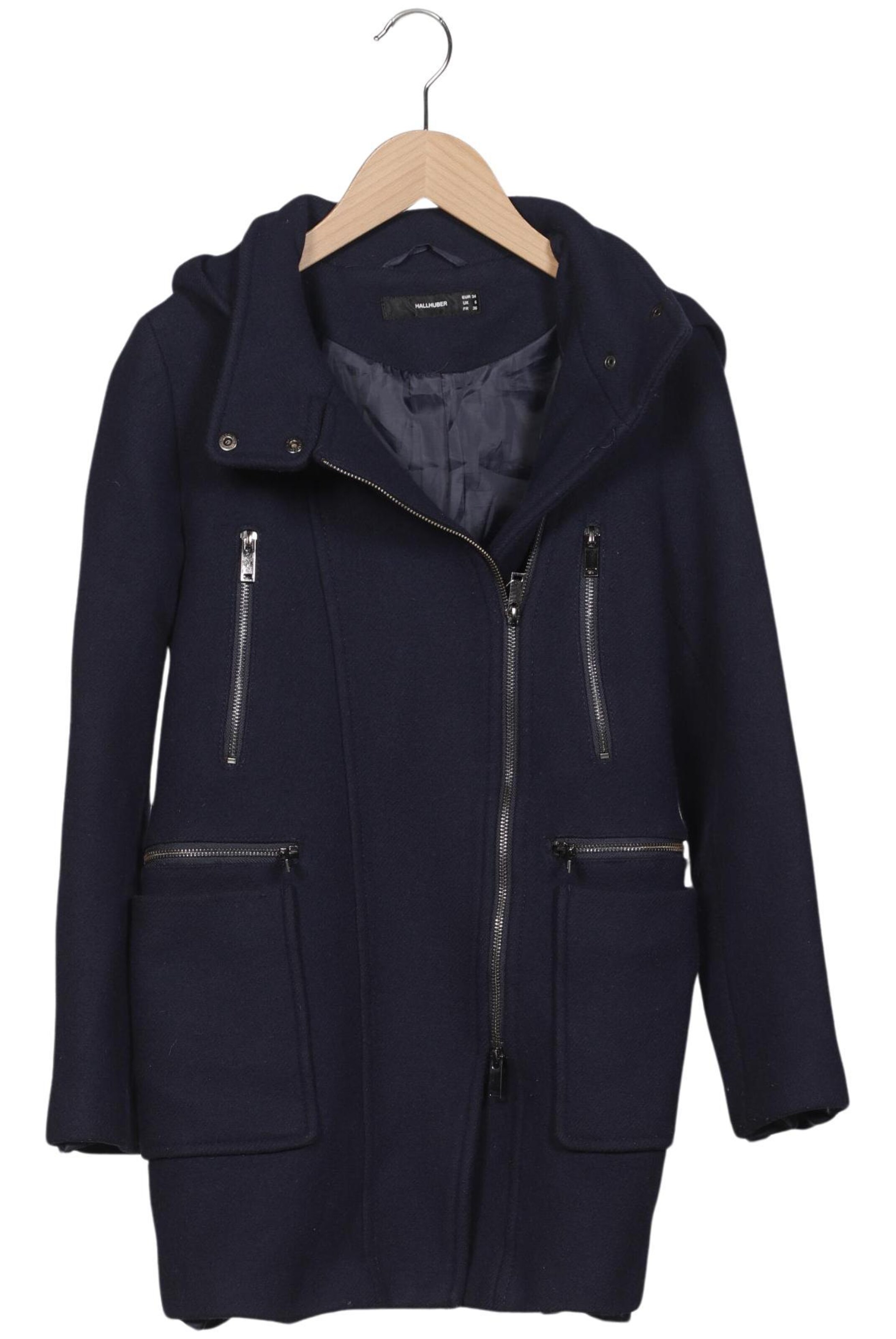 HALLHUBER Jacket & Coat in XS in Blue: front
