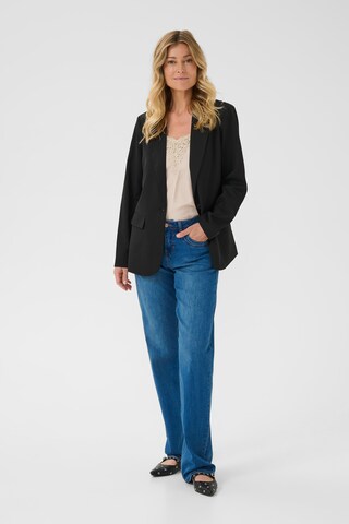 Blazer 'Can Cocamia' Cream en noir