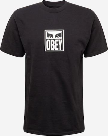 Obey T-Shirt in Schwarz: predná strana