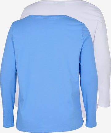 Zizzi Shirt in Blauw