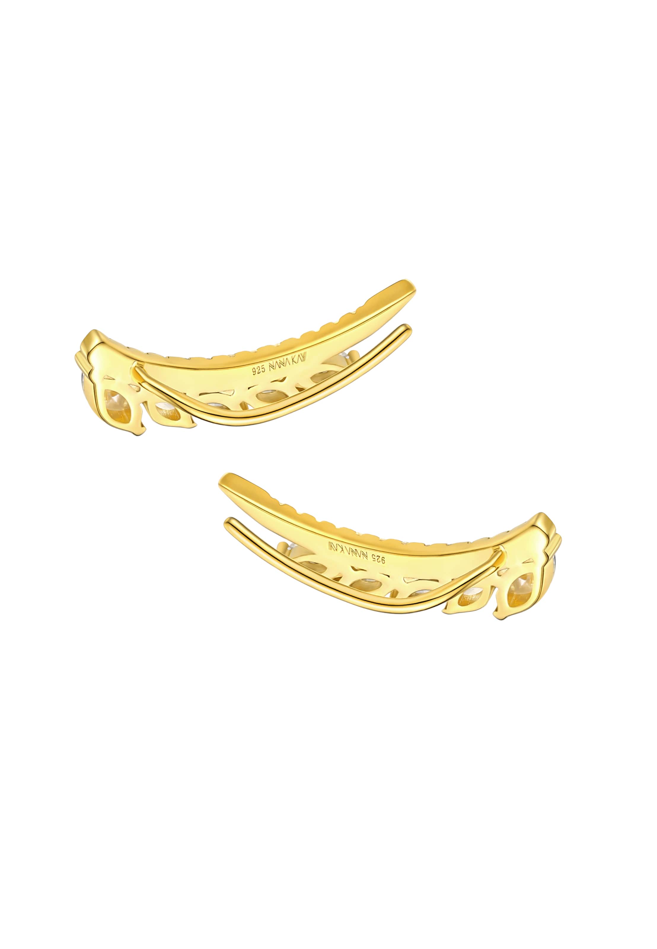 Nana Kay Earrings 'Pretty Petals' in Gold