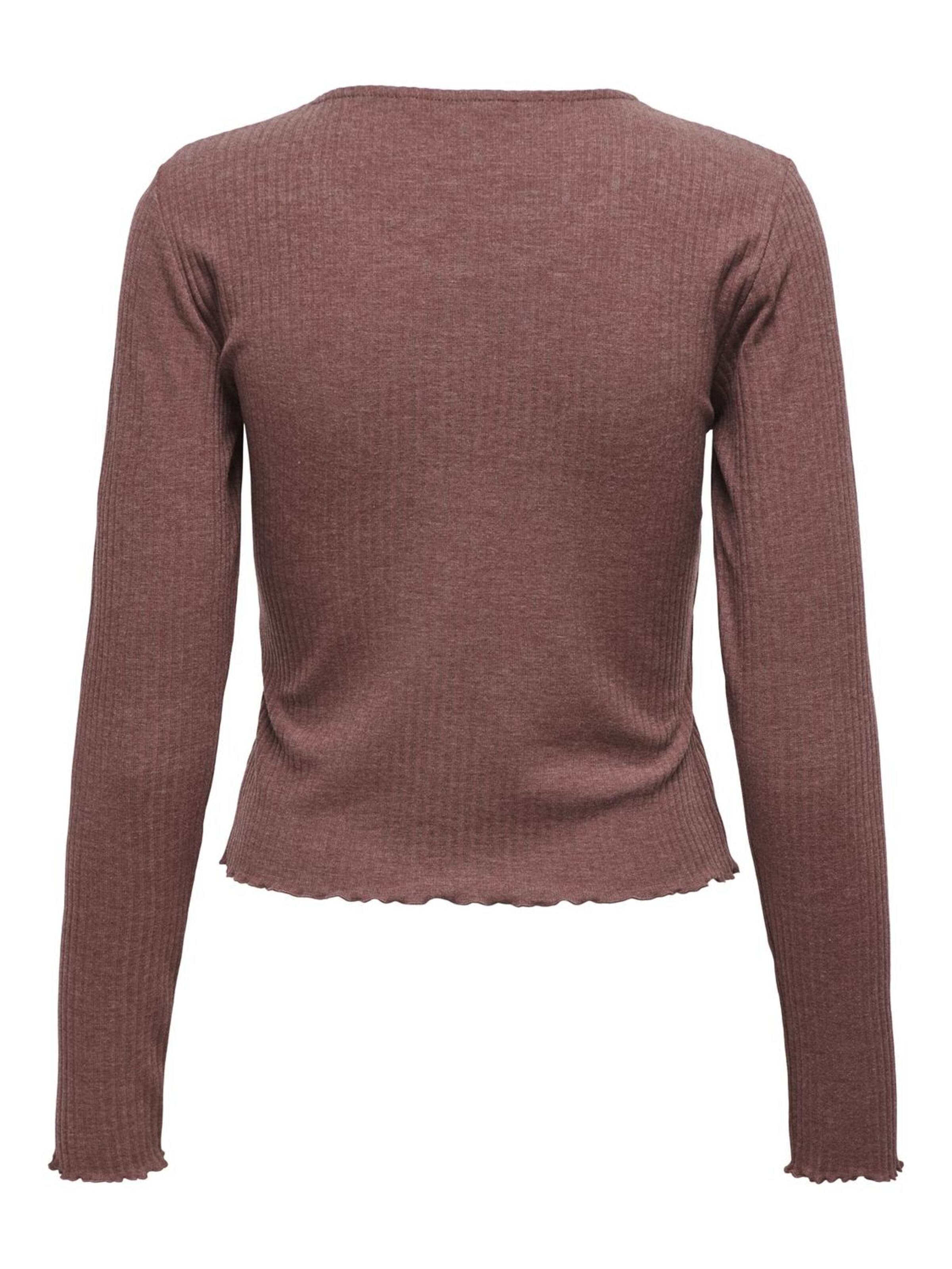 ONLY Shirt 'ONLEMMA' in Braun