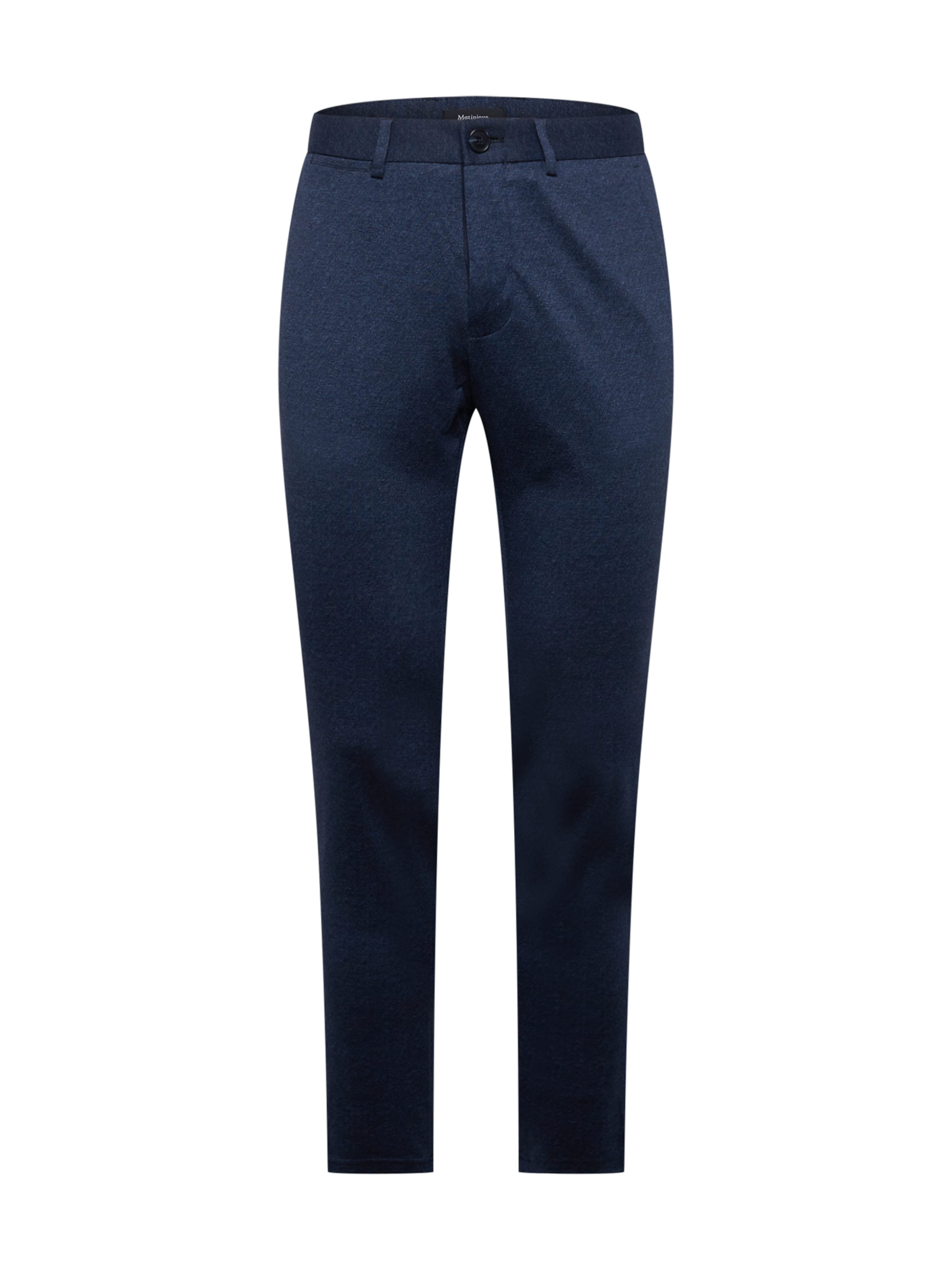 Slimfit Pantaloni eleganți 'Liam' de la Matinique pe albastru: față