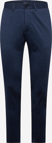 Regular Pantalon chino 'Liam' Matinique en bleu : devant