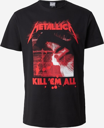 T-Shirt 'METALLICA - KILL EM ALL' AMPLIFIED en noir : devant