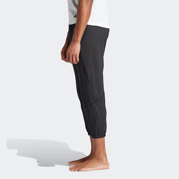 Effilé Pantalon de sport ADIDAS PERFORMANCE en noir