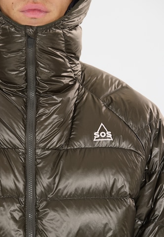 SOS Steppjacke 'Makalu' in Braun