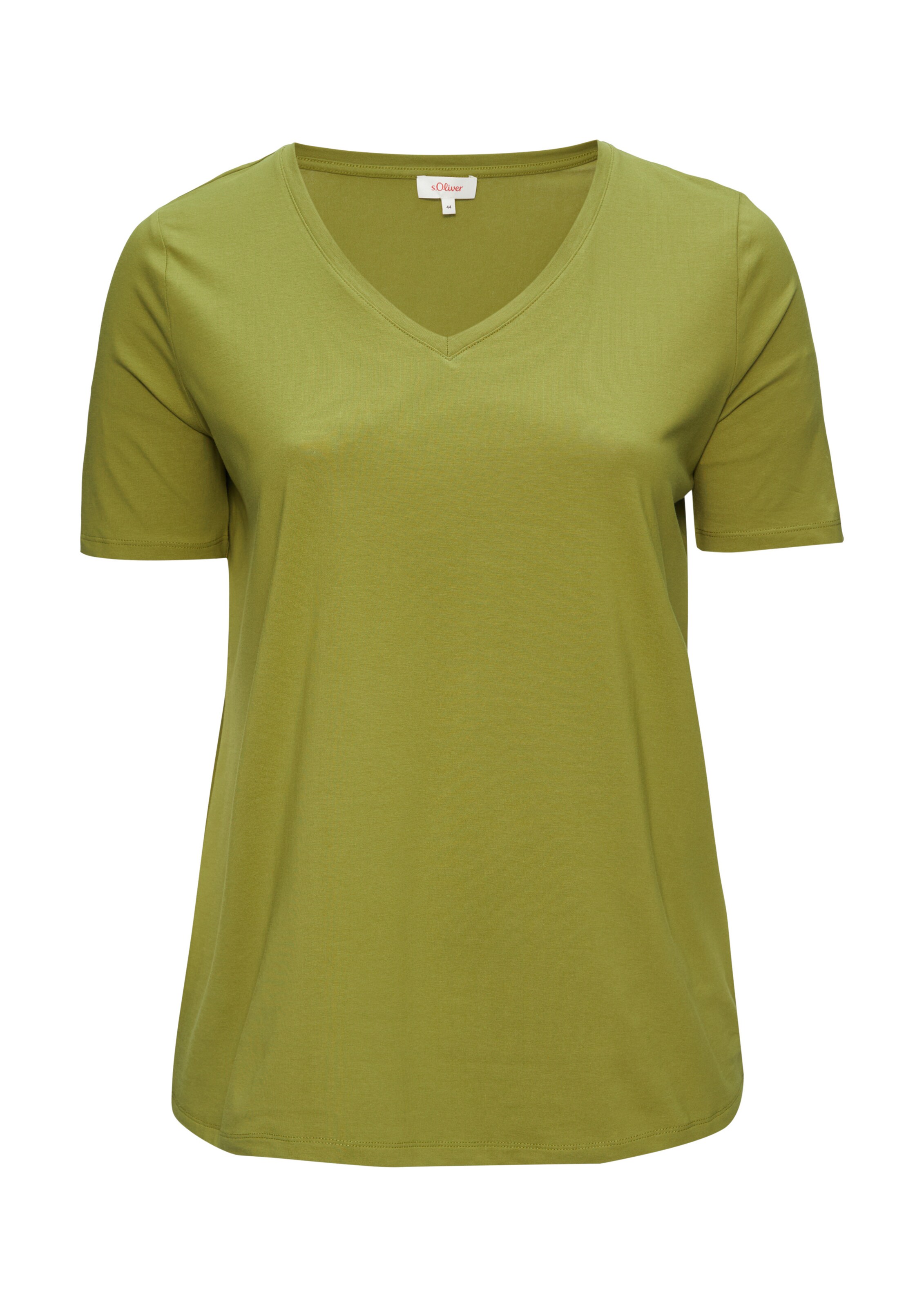 T-shirt s.Oliver Red Label Big & Tall en vert : devant