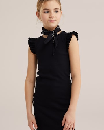 WE Fashion Платье в Черный