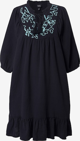 Ulla Popken Dress in Black: front