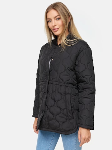 Threadbare Between-Season Jacket 'Juliet' in Black