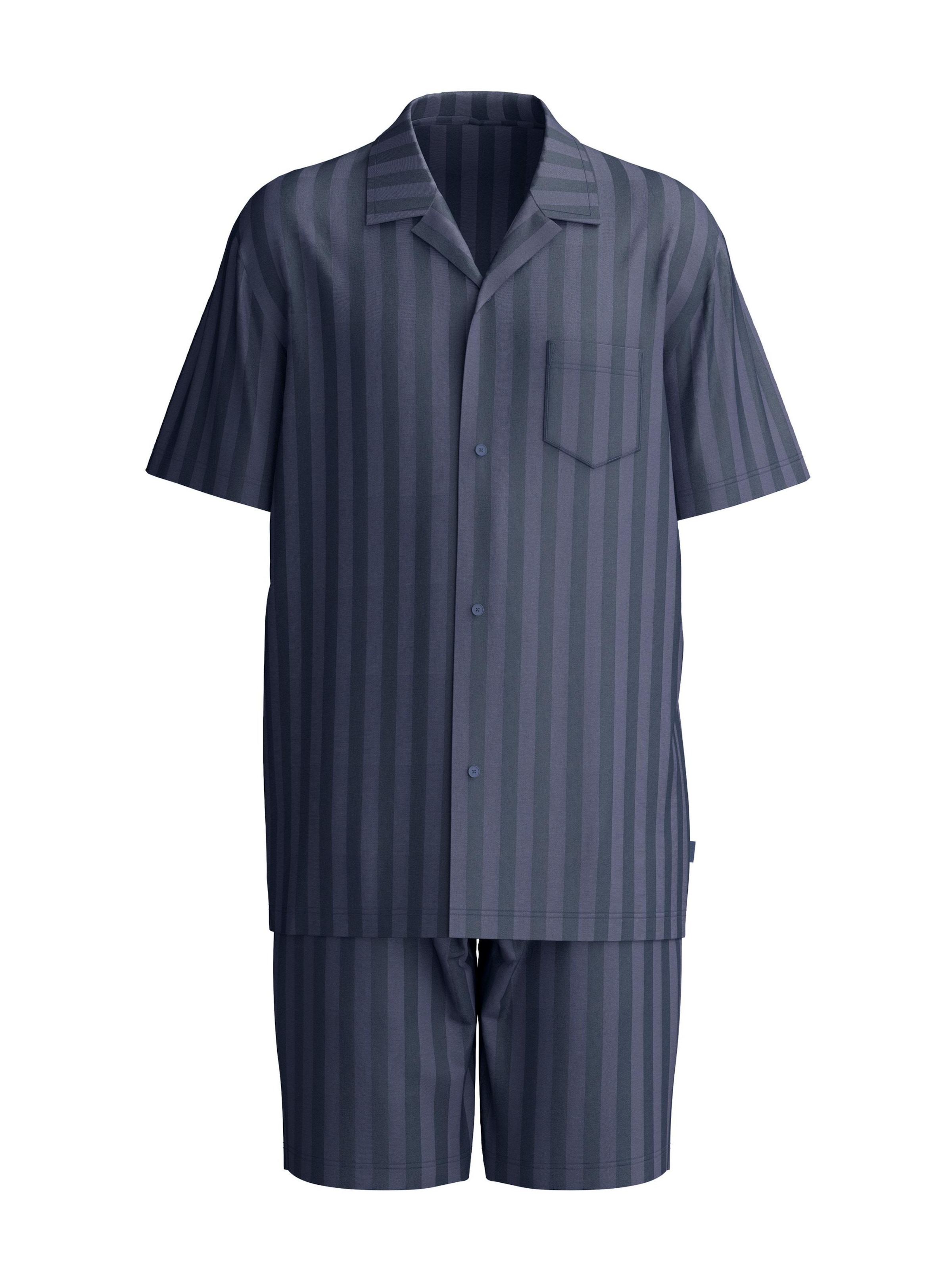 Pyjama court 'Relax Lux' CALIDA en gris : devant