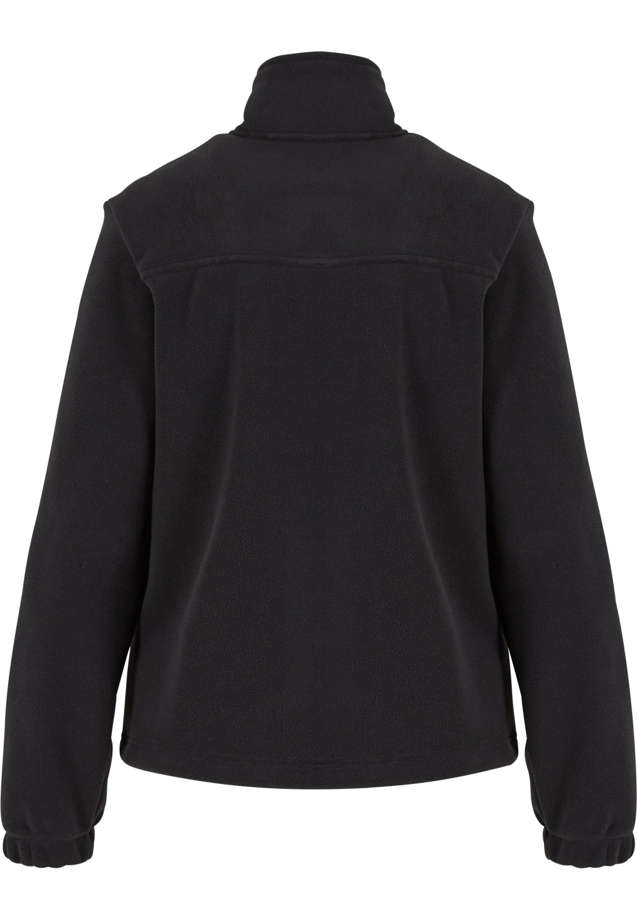 Jachetă  fleece de la Urban Classics pe negru