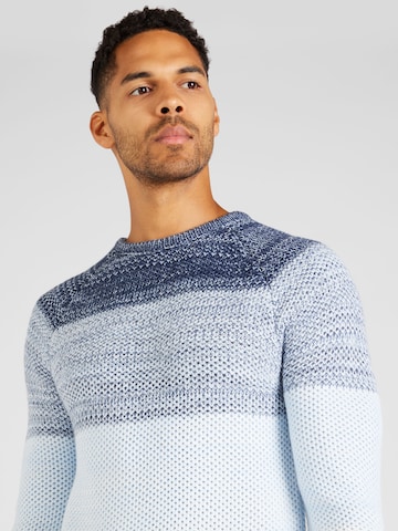 ABOUT YOU Sweater 'Thilo' in Blue