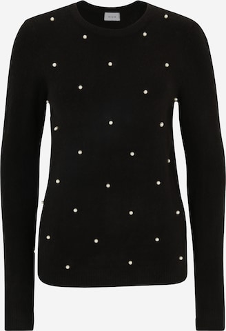 Vila Tall Sweater 'FREYA' in Black: front