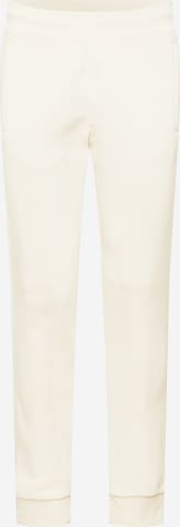 Effilé Pantalon 'Adicolor Essentials Trefoil' ADIDAS ORIGINALS en blanc : devant