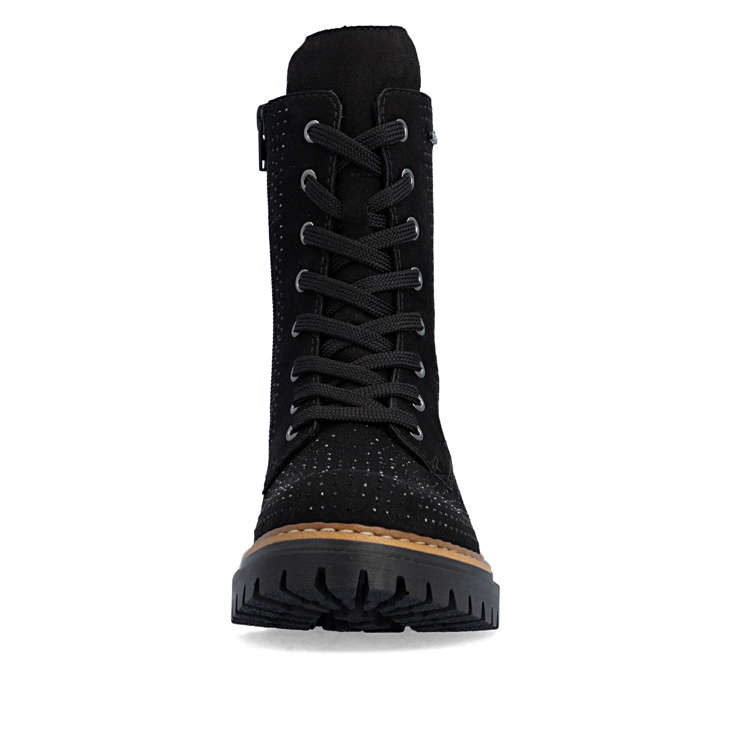 Bottes à lacets Rieker en noir