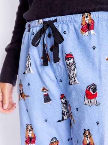 PJ Salvage - Pantalón de pijama 'Flannels' en azul