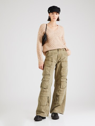 Pull-over 'VIEVALI' VILA en beige