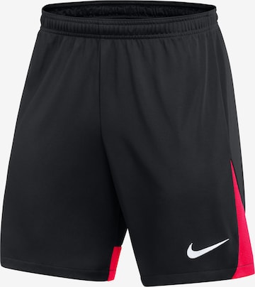 NIKE Regular Workout Pants 'Academy Pro' in Black: front