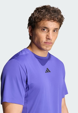 T-Shirt fonctionnel 'D4T Power' ADIDAS PERFORMANCE en violet