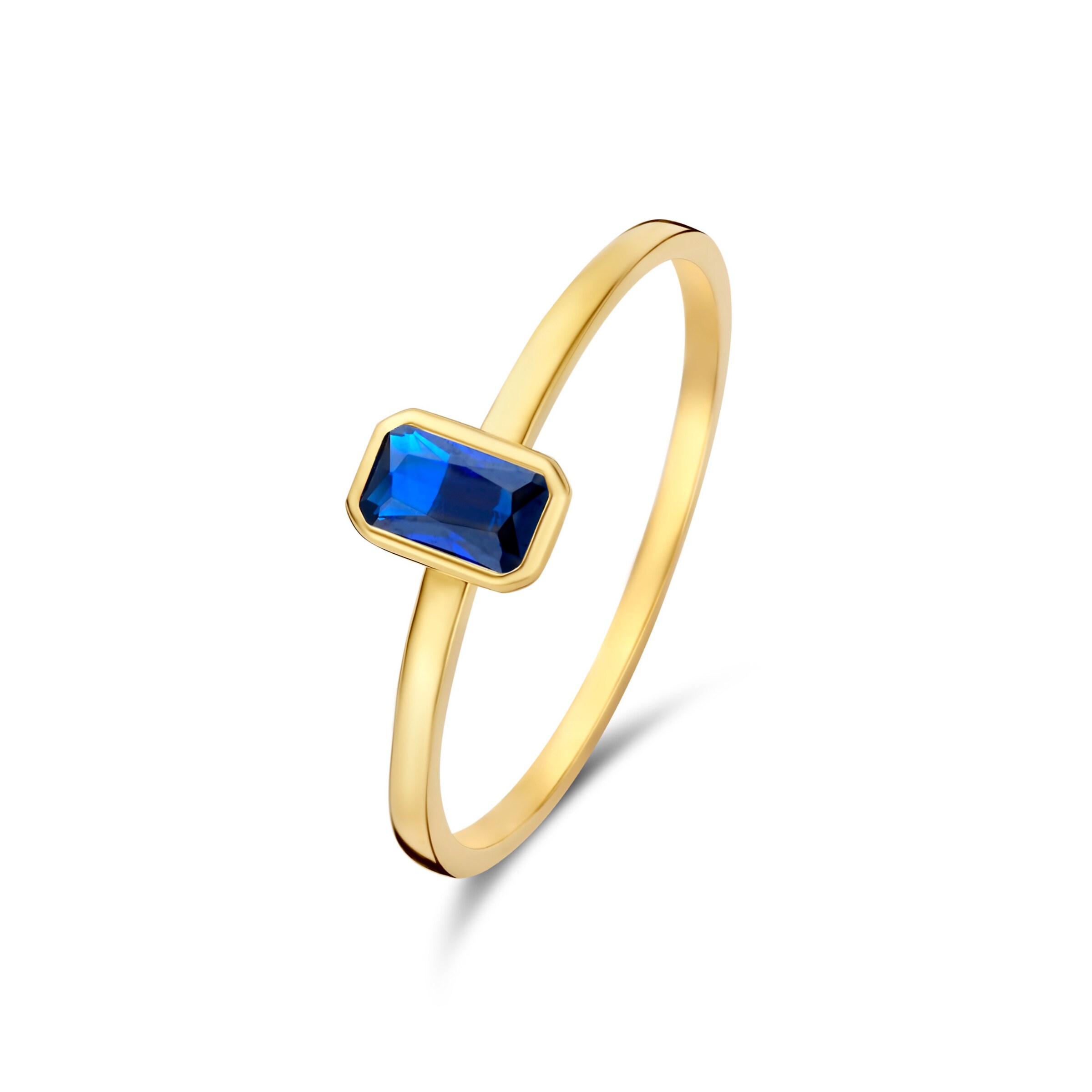 Isabel Bernard Ring in Blue: front