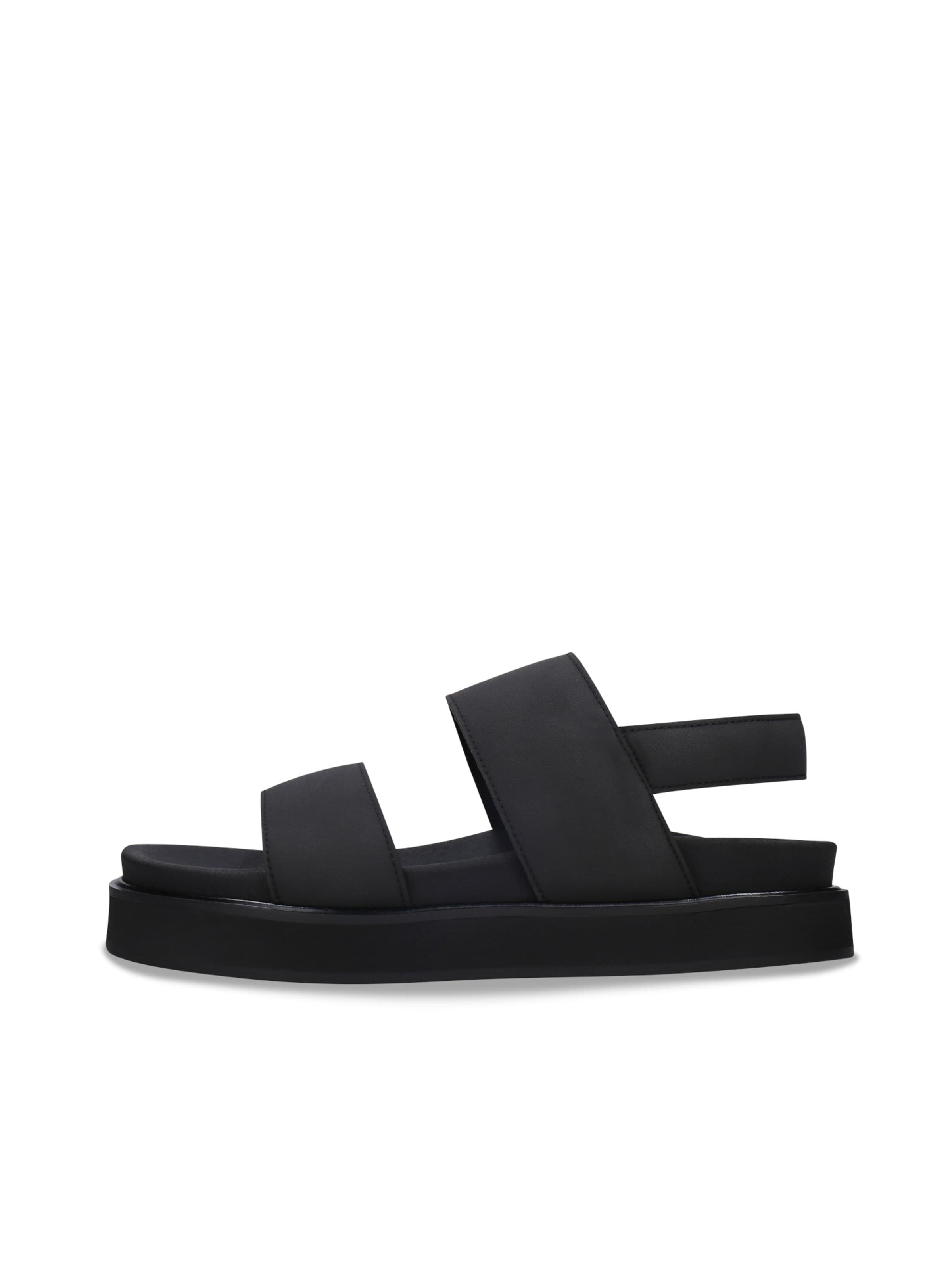 nae Vegan Shoes Sandály 'LAU' – černá: přední strana