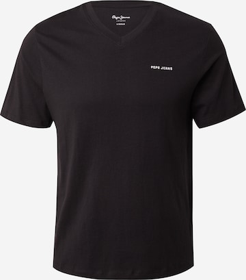 Pepe Jeans Paita 'OLIVER' värissä musta: etupuoli