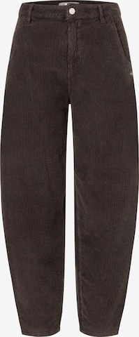 Barrel Pantalon '94Via' Gang en marron : devant