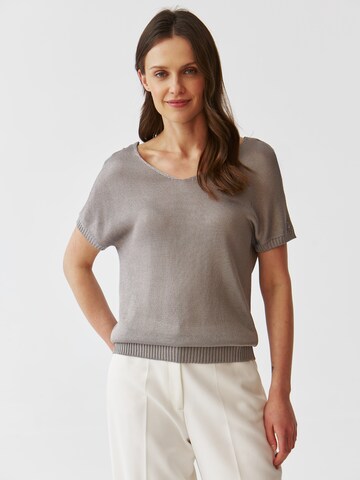 Pull-over 'LOTTA' TATUUM en gris : devant