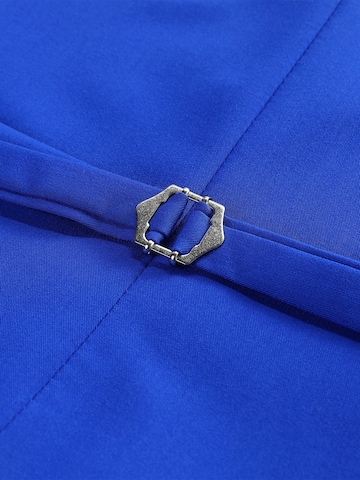 YOUTHUP Slim fit Suit 'Vollbild' in Blue