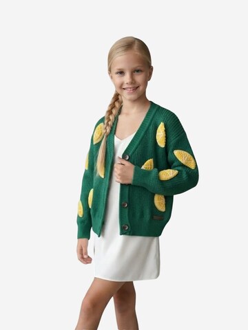 Cardigan Hilal Akinci Kids en mélange de couleurs