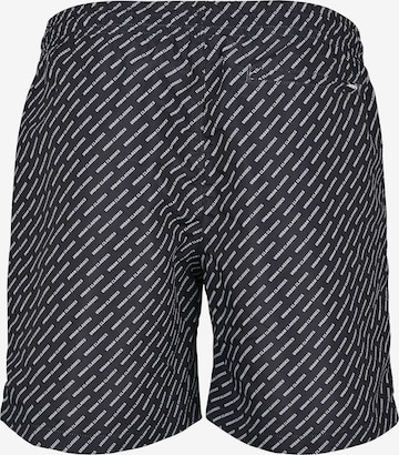 Urban Classics Badeshorts in Schwarz