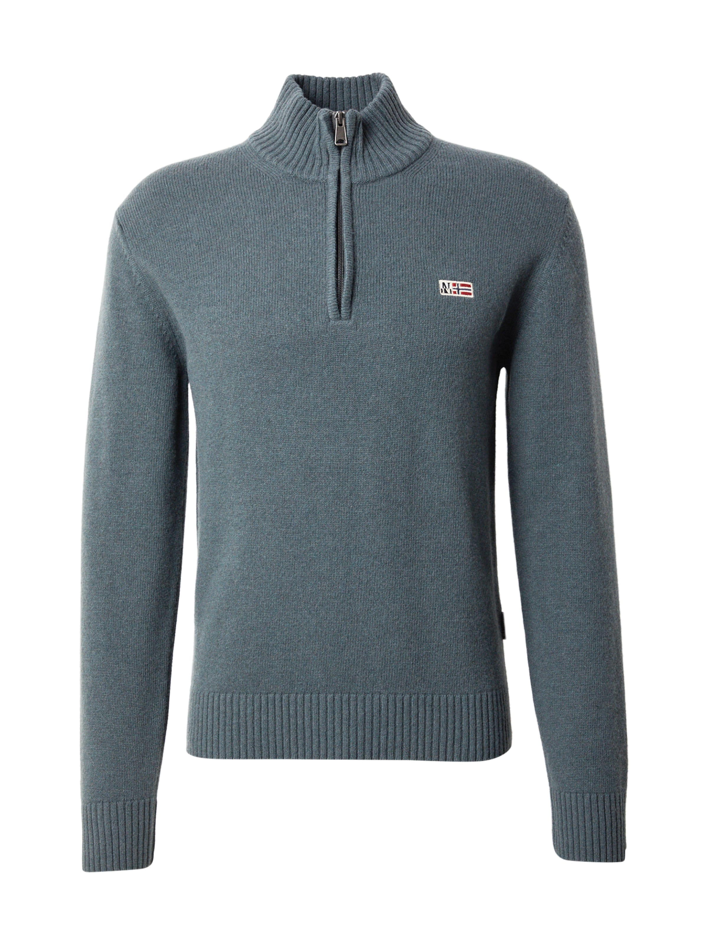 NAPAPIJRI - Jersey 'DIDIER' en verde: frente