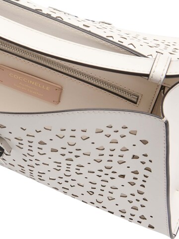 Coccinelle - Bolso de hombro 'COCCINELLE DEW  MEDIUM' en blanco