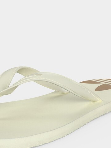 ADIDAS ORIGINALS - Chinelos de dedo 'Adi Sun' em branco