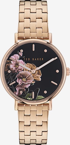 Ted Baker Analog Watch 'Phylipa Fashion' in Gold: front