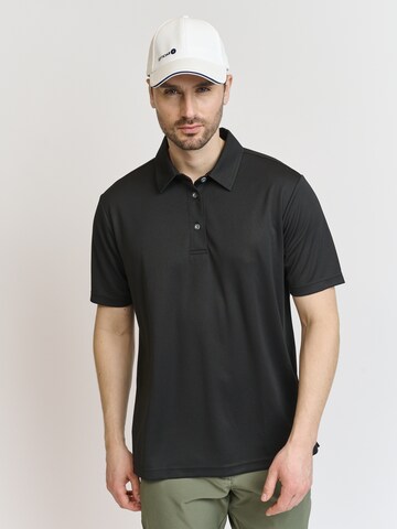 Backtee Shirt in Black: front