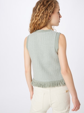 Club Monaco - Top de malha em verde