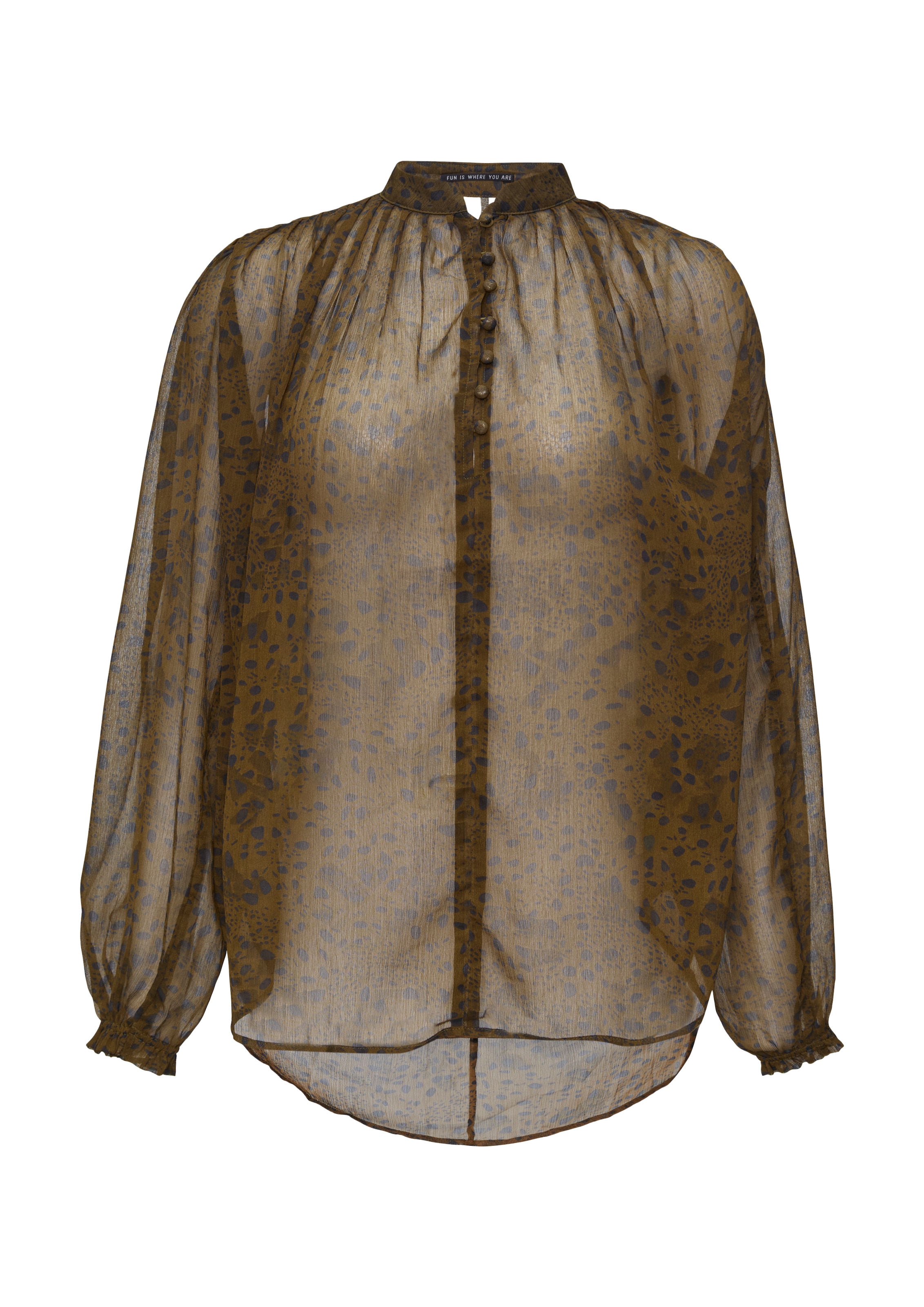 QS Bluse in Grün: Vorderseite