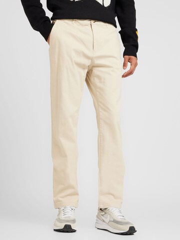 SCOTCH & SODA - regular Pantalón chino 'Essential Stuart' en beige: frente