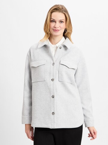 Marie Lund Bluse in Silber: Vorderseite