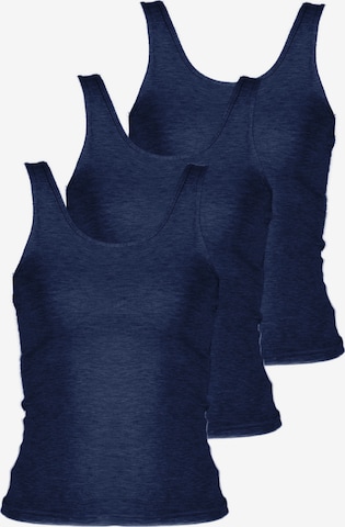 Nina von C. Undershirt 'Light&Easy' in Blue: front