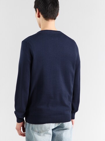 Pull-over LERROS en bleu : derrière