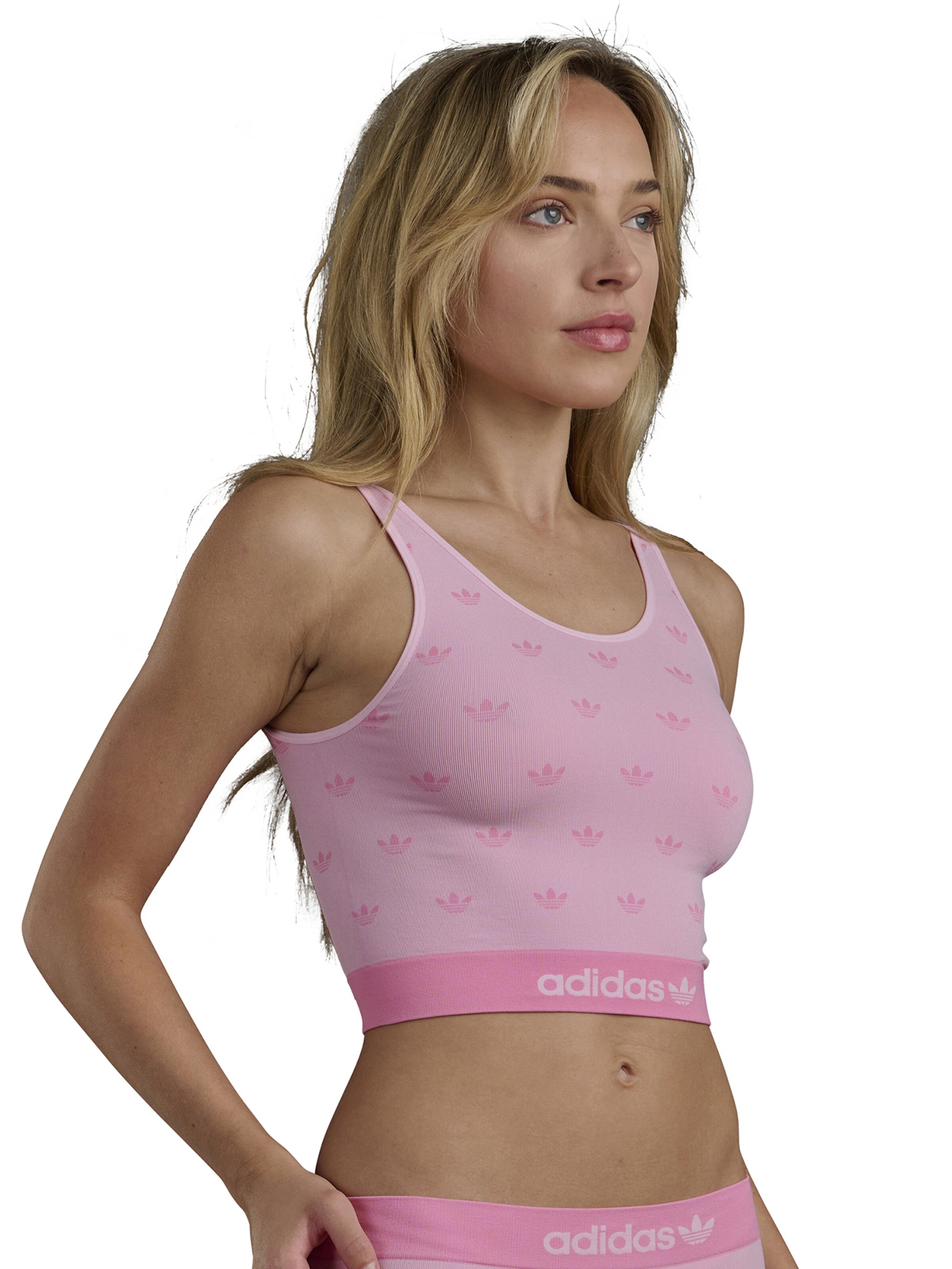 ADIDAS ORIGINALS Bustier BH ' Brami - Originals Modern Flex ' in Roze: voorkant