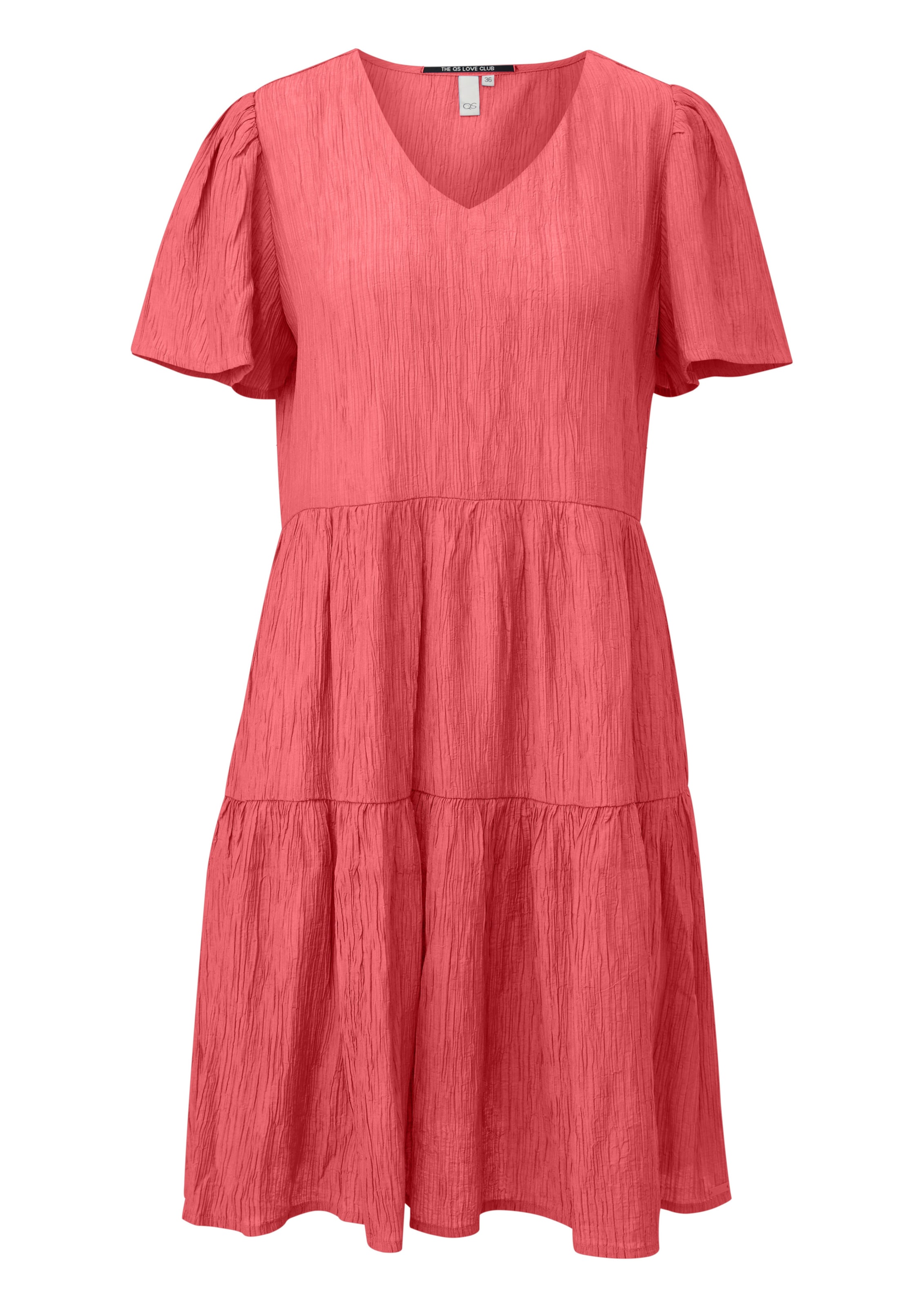 Robe QS en rouge : devant