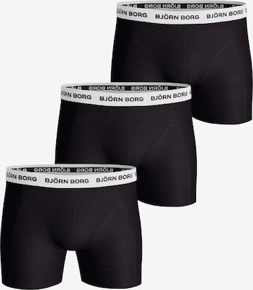 BJÖRN BORG Boxershorts in Schwarz: Vorderseite