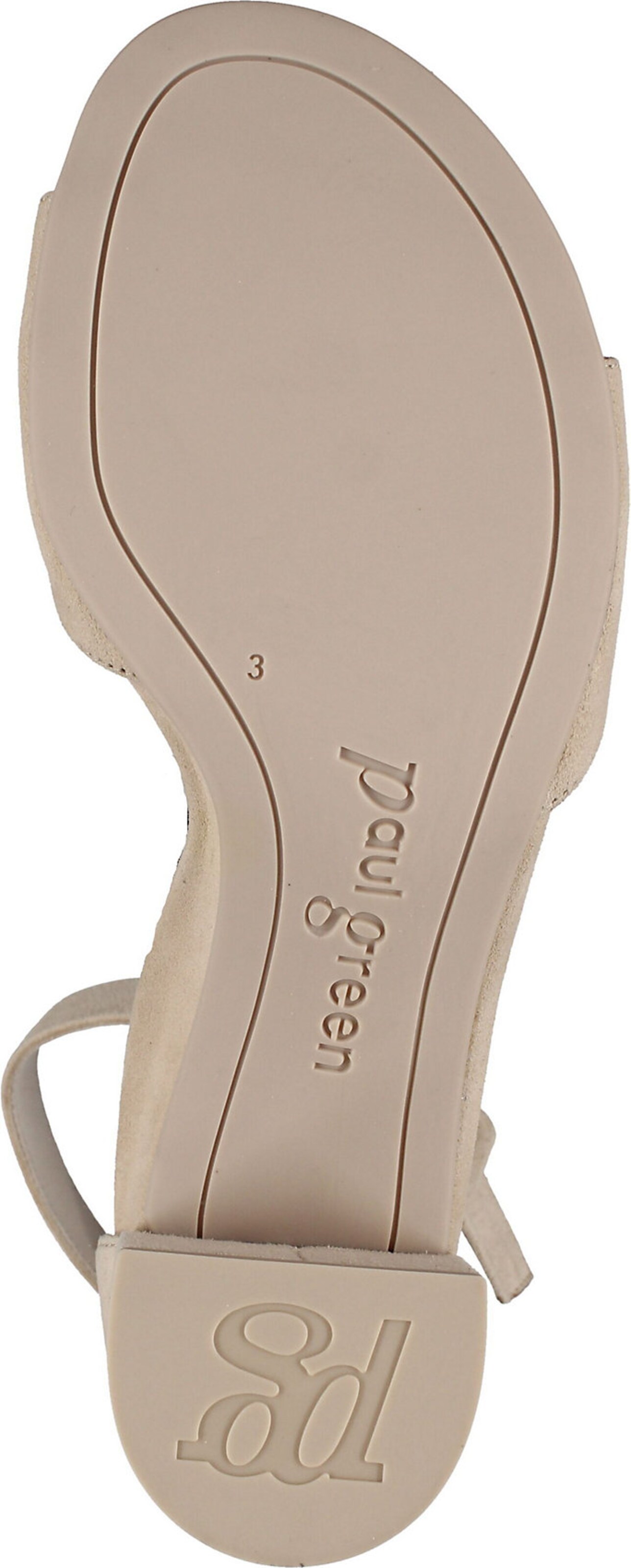 Paul Green Sandale in Beige