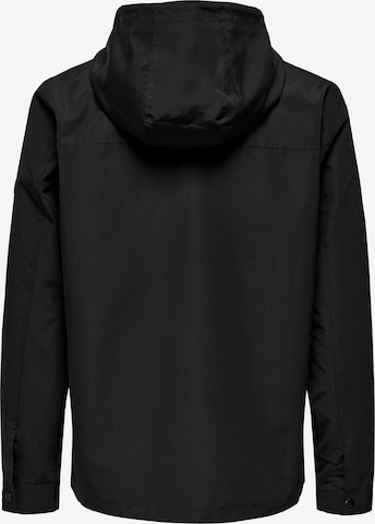 Only & Sons Between-season jacket 'MATT' in Black