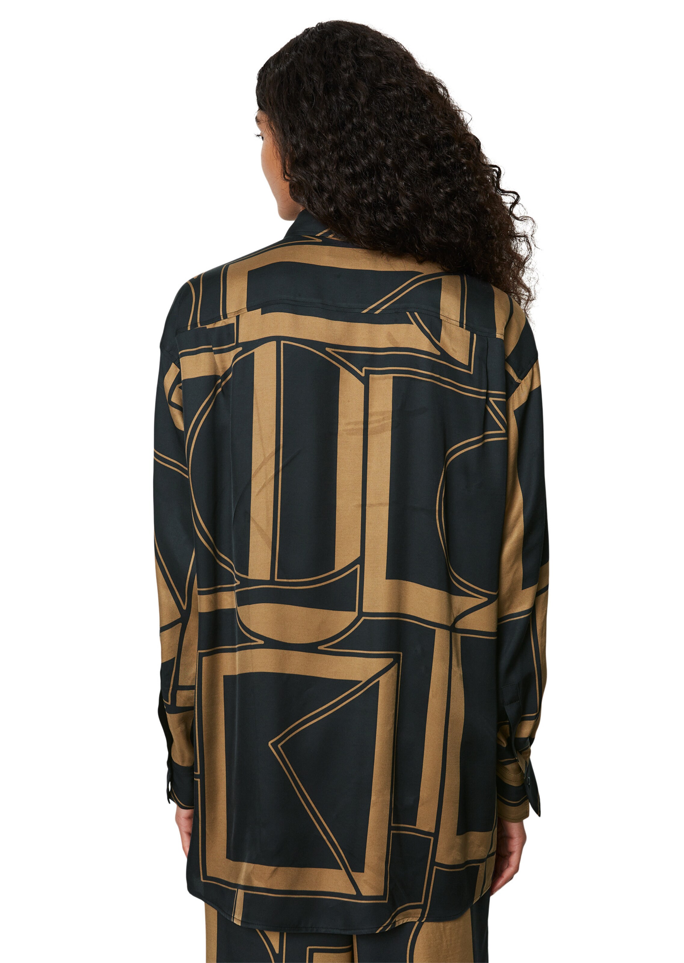 Marc O'Polo Bluse in Schwarz